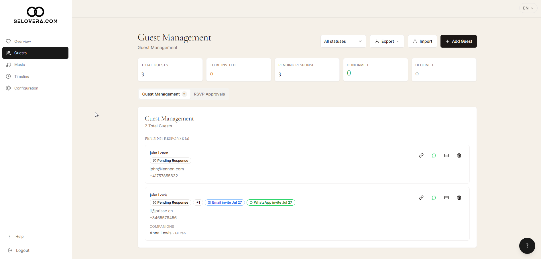 Guest Management Made Simple